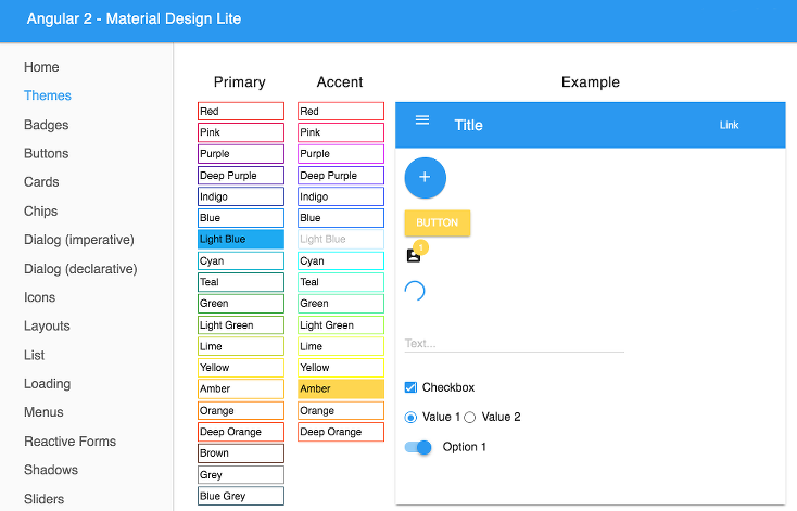 angular2-mdl screenshot